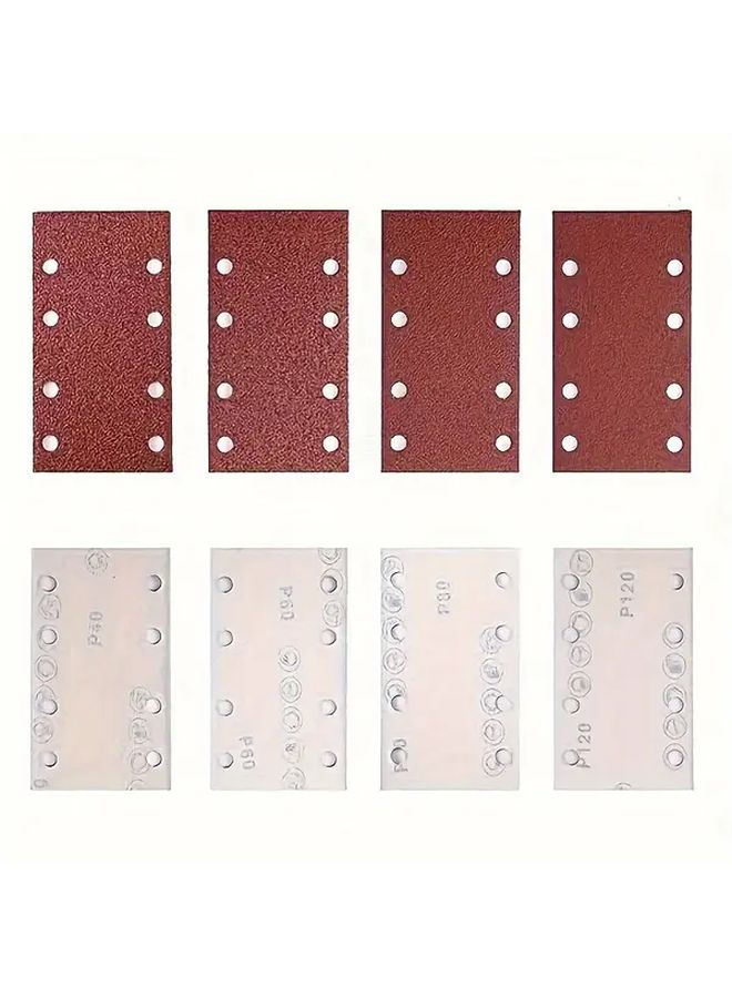 10pcs 80 Grits Flocking Sandpaper Sheets Self Adhesive For Smooth Finishing Polishing - Image 4