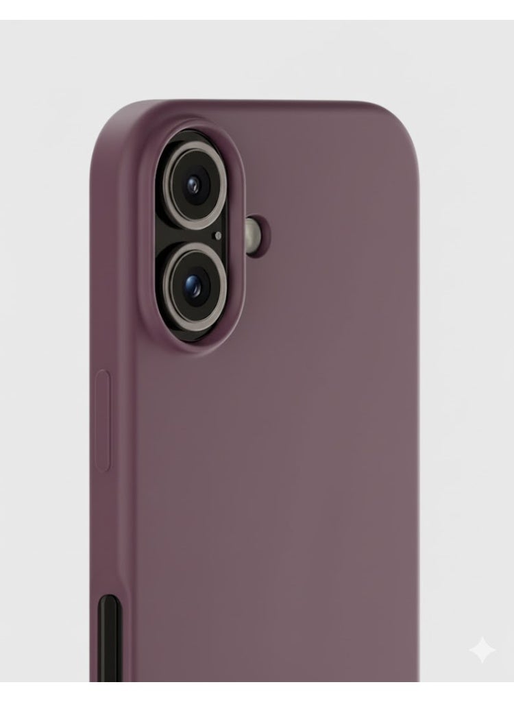 جراب أبل آيفون 17 5G لعام 2025 من السليكون السائل الفاخر عالي الجودة (BLIX) - موفي