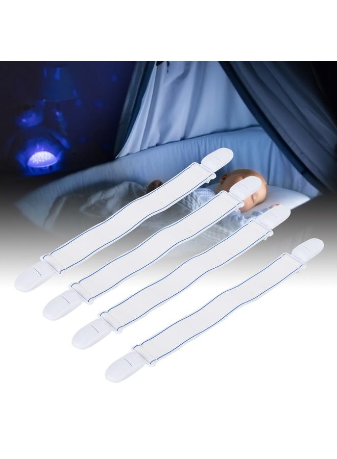 Thoraya 4 PCS / Pack Creative Plastic Bed Sheet Clips Baby Quilt Cover Fastening Clips with Two Ends  - Image 3