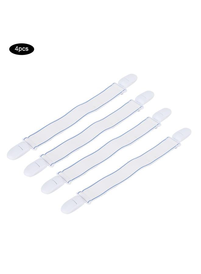 Thoraya 4 PCS / Pack Creative Plastic Bed Sheet Clips Baby Quilt Cover Fastening Clips with Two Ends  - Image 1
