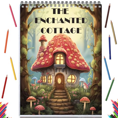 ADEVIAN Adult Coloring Book for Women Relaxation, Adult Coloring Book Spiral Bound, One Sided Design 30 Premium Quality Thick Paper (No Bleed), Mindfulness Gifts for Women to Relieve Anxiety - Image 1