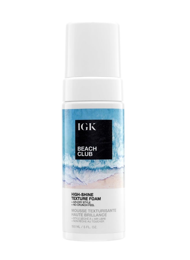 IGK BEACH CLUB HighShine Texture Foam 5 Fl Oz - Image 2