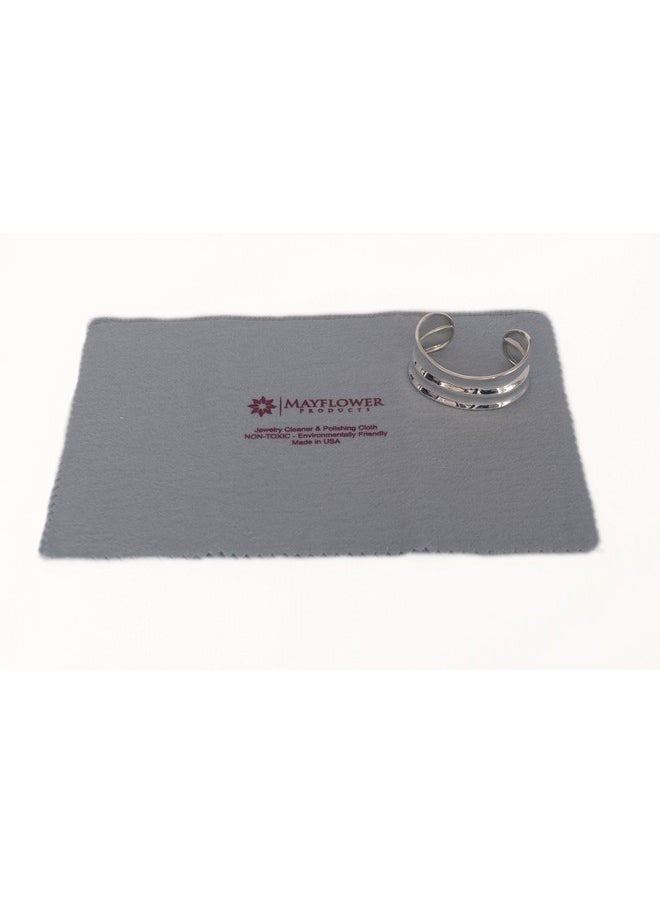 Mayflower Products Pro Size Polishing Cleaning Cloth Pure Cotton Made In Usa For Gold, Silver, And Platinum Jewelry, Eco Friendly Large Cleaner Cloth 11 X 14 In. Keeps Jewelry Clean And Shiny  - Image 5