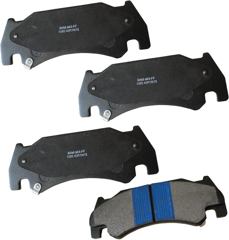 Bendix Premium SBM1085 Semi-Metallic Front Brake Pads for Dodge Ram 1500 2006-2005 - Image 1