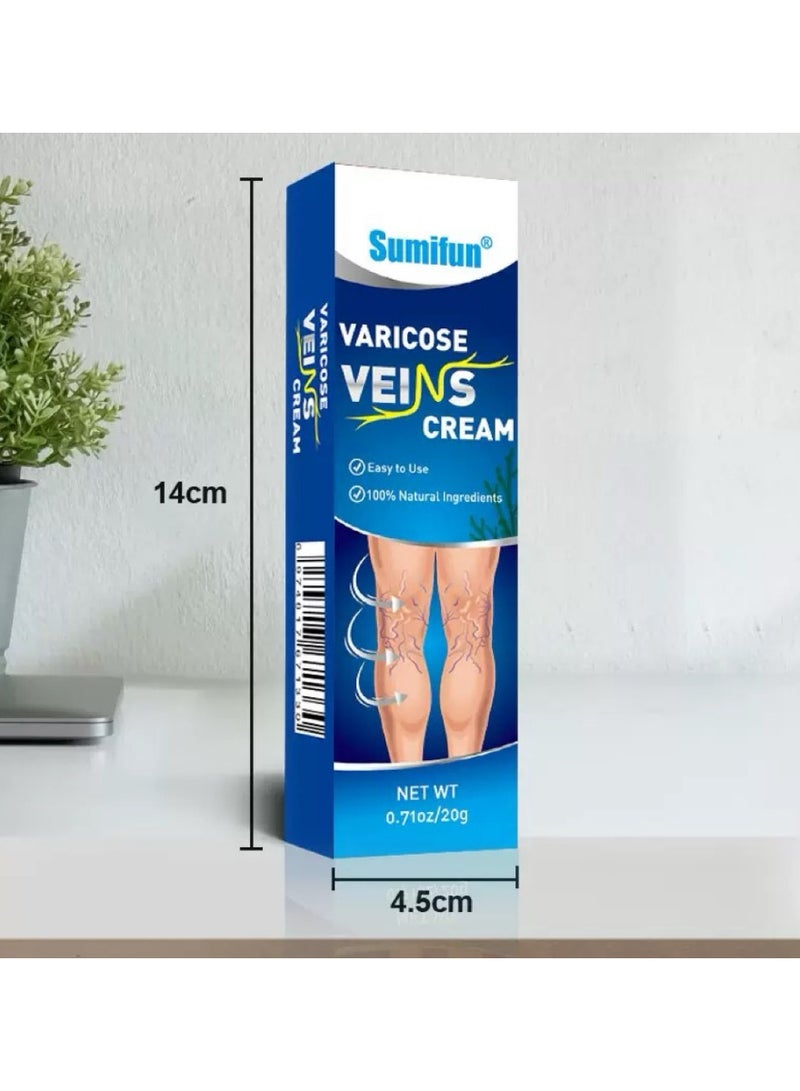 سوميفون مرهم الوريد مرهم ماي لي شو الأزرق مرهم الأوعية الدموية الساق 20g - Image 5