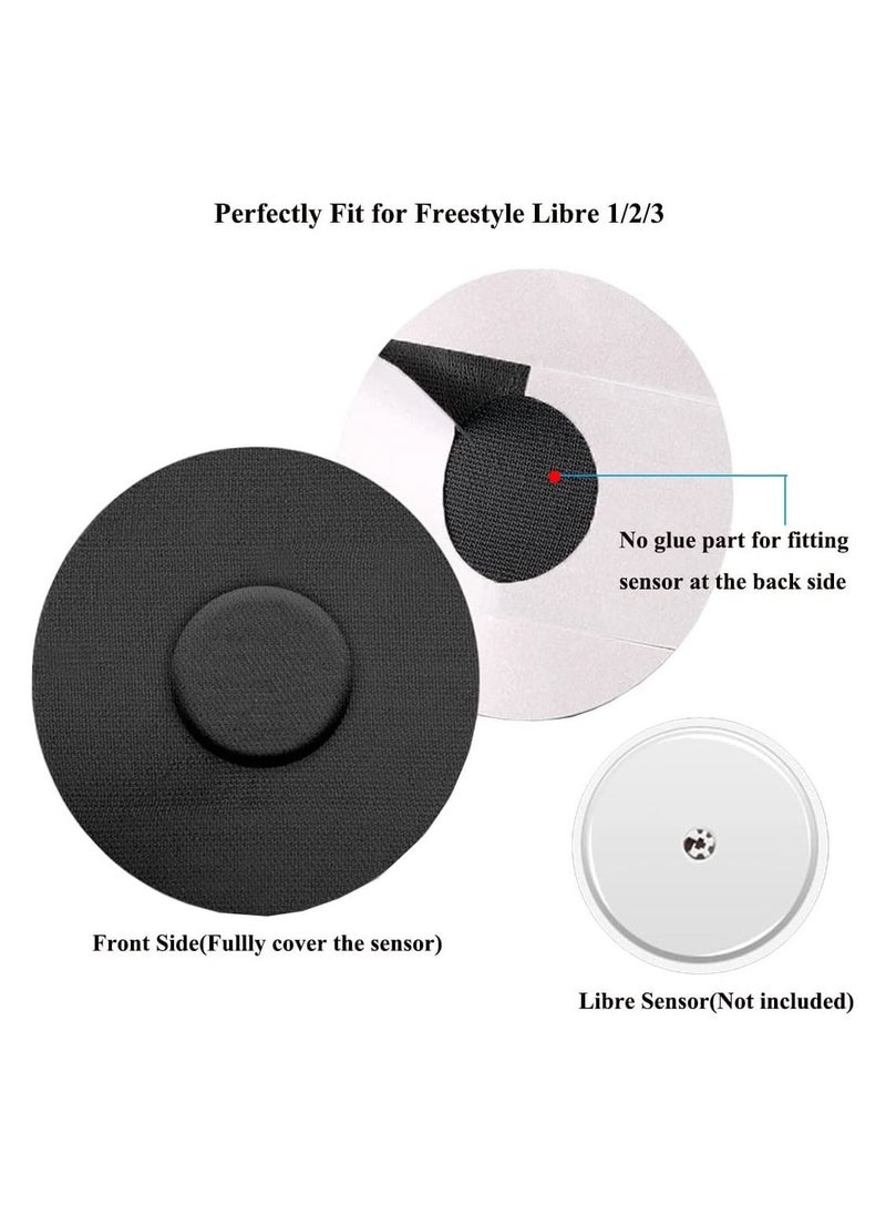 Generic - 20 Pieces Waterproof Sensor Covers for Freestyle Libre1/2/3 Sweatproof CGM Sensors Adhesive Patches - Image 1