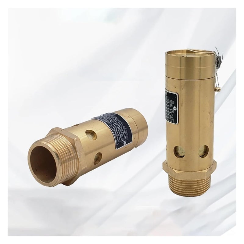 3 4 Inch 0 8Mpa Spring Type Copper Safety Valve Brass Relief For Air Compressor - Image 4