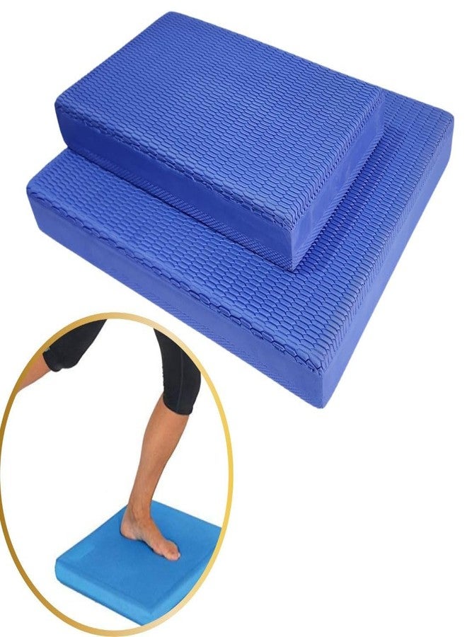 ACCOVED MedicalBazzar Exercise Balance Pad Non-Slip Cushioned Foam Mat Knee Pad for Fitness and Stability Training, Yoga, Physical Therapy (Blue, Foam Balance Pad Small(40x24x5.7cm)) - Image 2