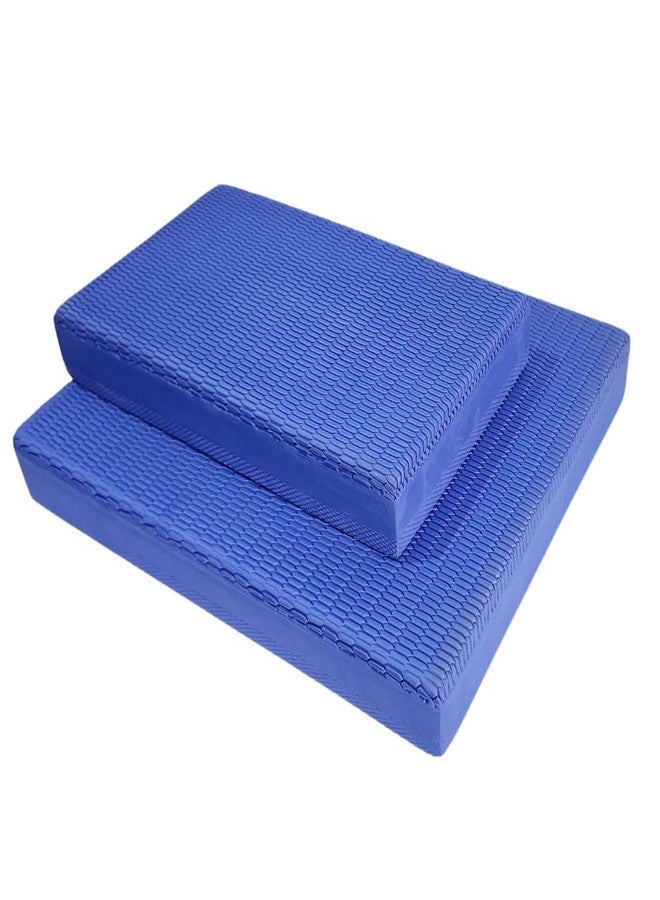 ACCOVED MedicalBazzar Exercise Balance Pad Non-Slip Cushioned Foam Mat Knee Pad for Fitness and Stability Training, Yoga, Physical Therapy (Blue, Foam Balance Pad Small(40x24x5.7cm)) - Image 1