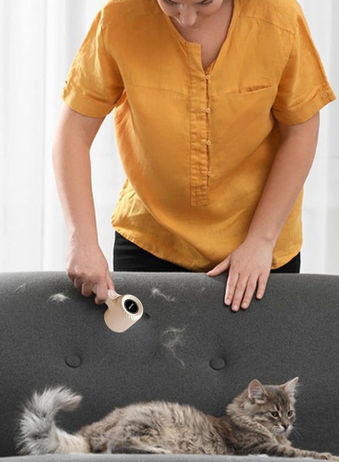 Rechargeable Fabric Shaver Electric Sweater Shaver Pills Remover,Portable Lint Remover Defuzzer, Pet hair trimmer, Rechargeable Sweater Defuzzer Home, Dorm, Travel  - Image 4