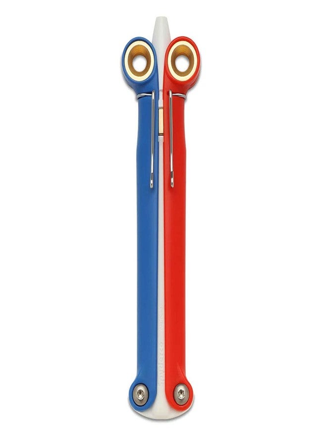 Spyderco BaliYo Twin Handled High Performance Heavy Duty Pen - Red/White/Blue - YUS100 - Image 3