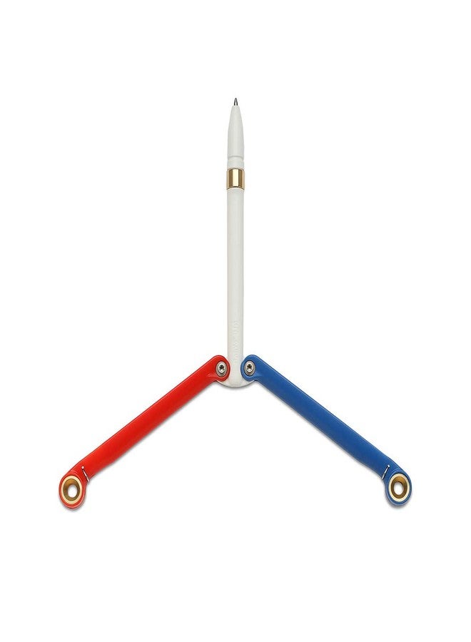 Spyderco BaliYo Twin Handled High Performance Heavy Duty Pen - Red/White/Blue - YUS100 - Image 1