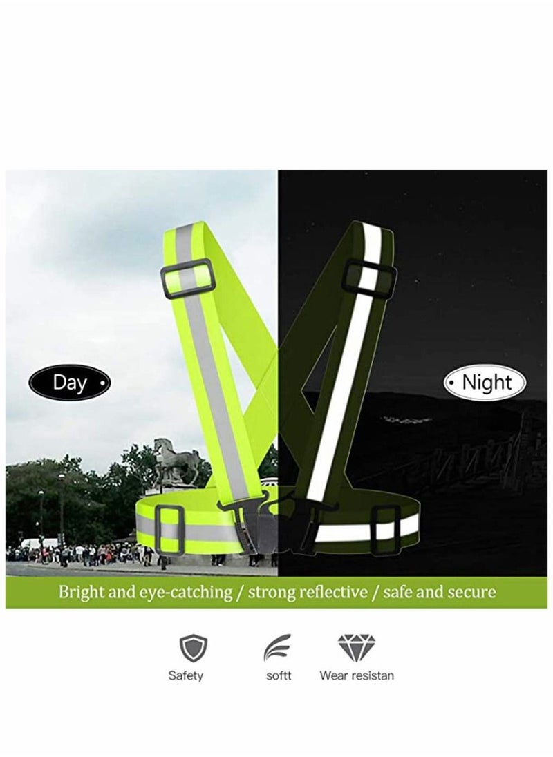 Reflective Vests 2PCS Lightweight Bright Safety Vest High Visibility Adjustable For Night Running Hiking Cycling Walking Jogging Reflector Men Women Kids - pzsku/Z29063F5A8E0F0E85267AZ/45/_/1666869282/8a98ba80-d3c0-44b8-b0c3-e03dba5a462f