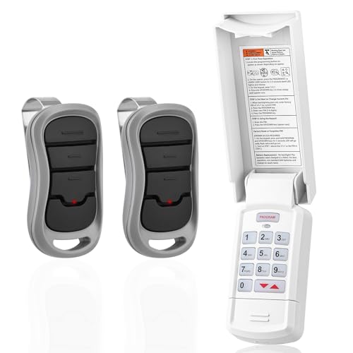 Aooashet for Genie Garage Door Opener Keypad and Remote,Compatible with All Genie/Overhead Garage Door Openers, for Model GK-R 37332R OKP-BX GK-BX - Image 1