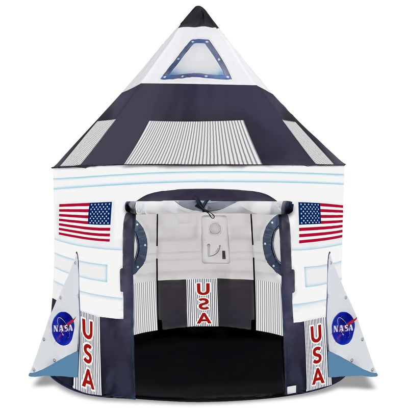 ArtCreativity Kids Tent Indoor Pop up Play Tent for Kids Outer Space Party Decorations Space Toys for Ages 412 Indoor Outdoor Playhouse Spaceship Playhouse for Birthday Party Decoration - Image 3
