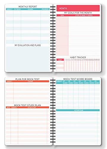 Nourish A5 Study Planner for 6 Months Undated Hardcover, A Must Have for All Students - Image 5