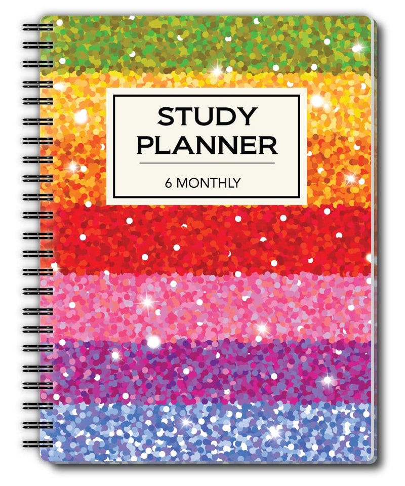 Nourish A5 Study Planner for 6 Months Undated Hardcover, A Must Have for All Students - Image 1