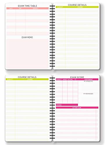 Nourish A5 Study Planner for 6 Months Undated Hardcover, A Must Have for All Students - Image 4