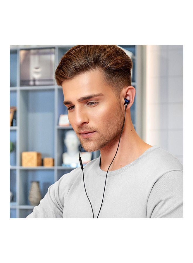 NIBEMINENT Dual Motion In-Ear Earphones Blue - Image 5