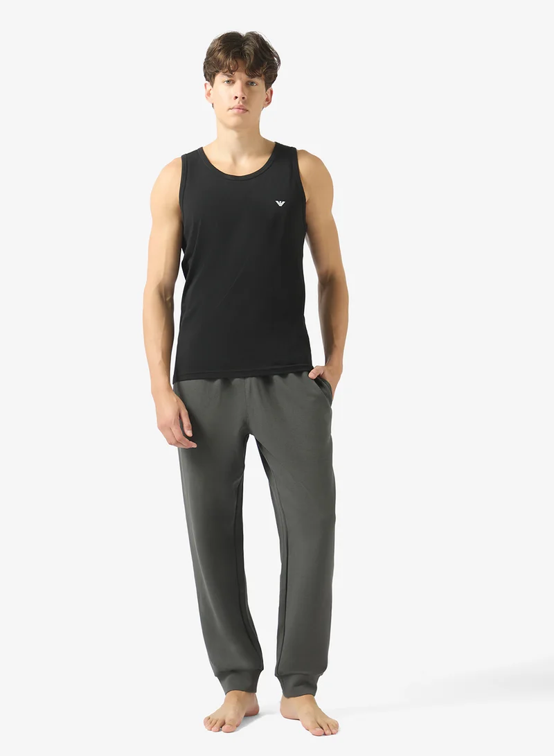 Emporio Armani  Logo Crew Neck T-Shirt for Men | Best Price UAE