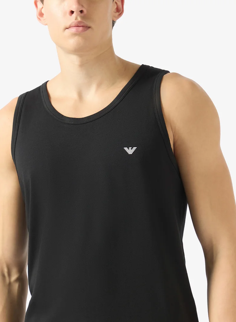Emporio Armani  Logo Crew Neck T-Shirt for Men | Best Price UAE