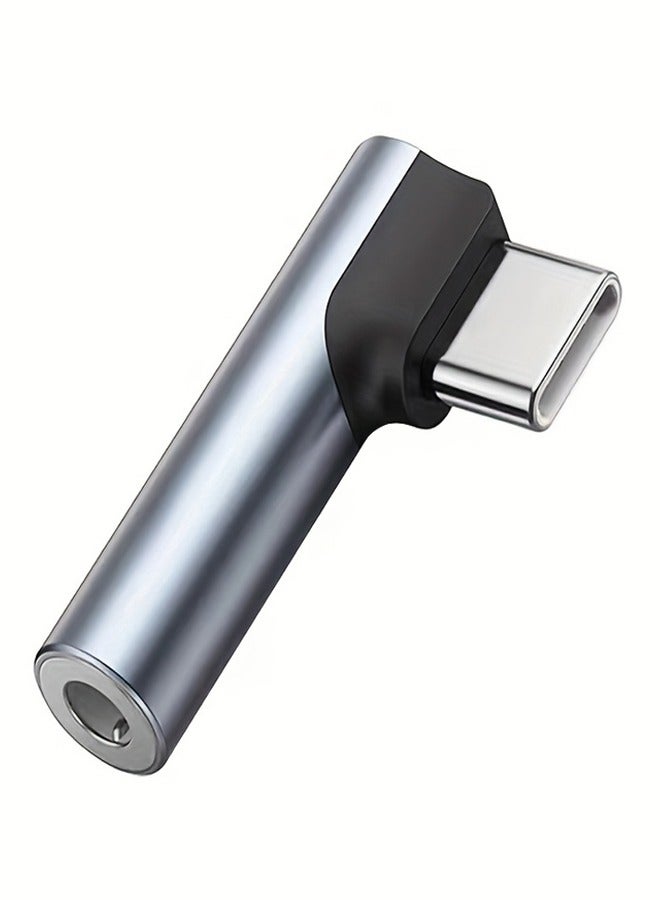 USB C to 3.5mm headphone jack adapter earphone audio adapter,DAC Earphone Stereo Mic HiFi Compatible with iPhone 15 Series,iPad Mini/Pro/Air,Samsung S23 Ultra S22 Huawei P60 P30 XiaoMi purple - Image 1