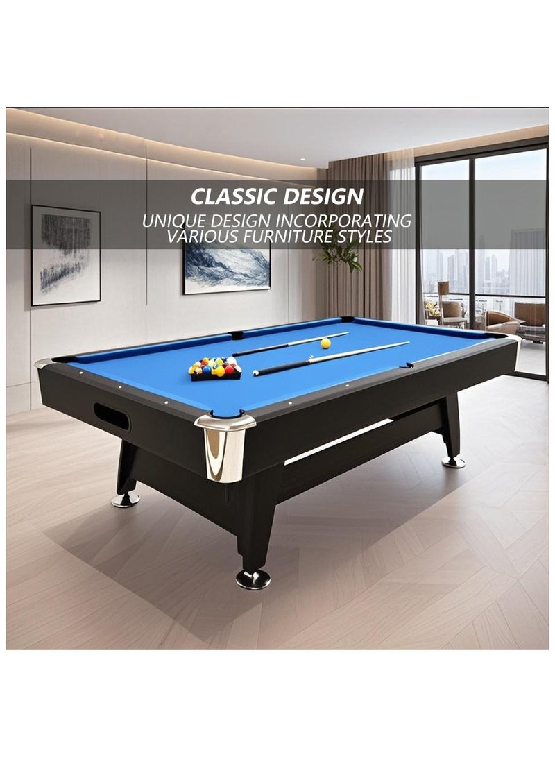 Generic 6FT Billiards Table 3 in 1 Professional Billiard Pool Tables  Scratch Resistant Luster Perfect for Family Game Room Adult rec Room  - Image 2