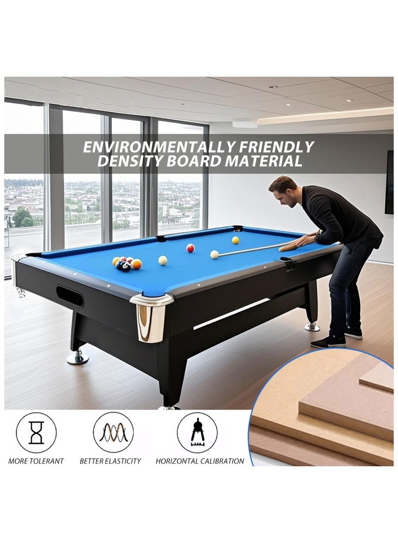 Generic 6FT Billiards Table 3 in 1 Professional Billiard Pool Tables  Scratch Resistant Luster Perfect for Family Game Room Adult rec Room  - Image 4