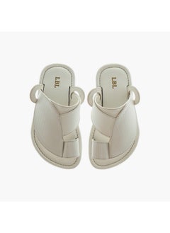 LBL by Shoexpress Boys Textured Slip-On Arabic Sandals  - Image 1