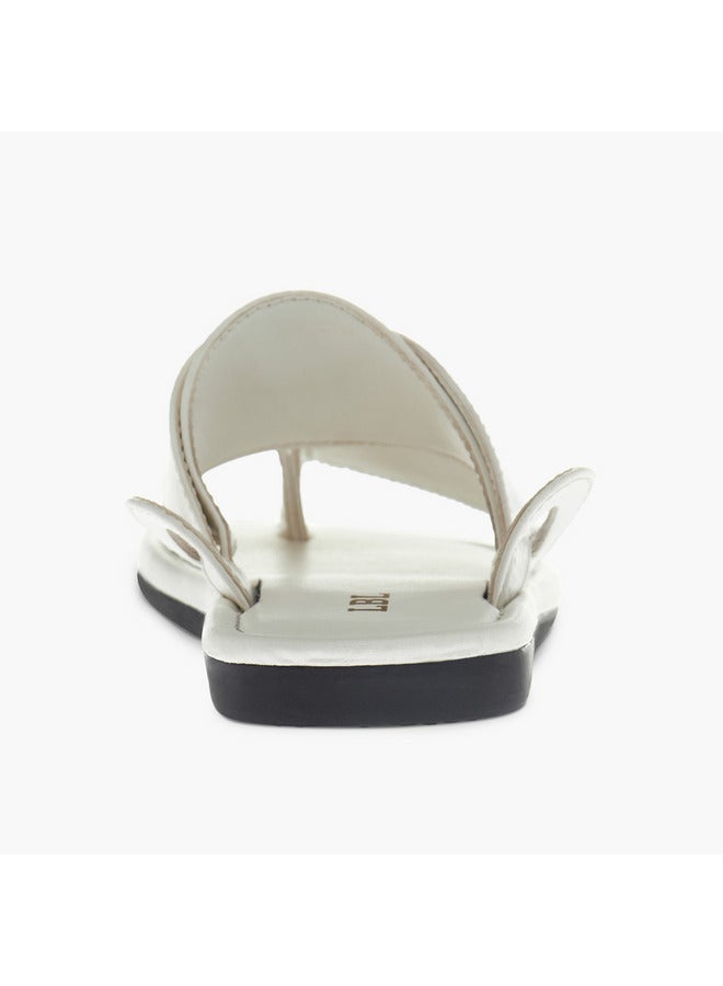 ال بي ال من شو اكسبرس صنادل عربية ولادي سهلة الارتداء بنقوش - Image 4