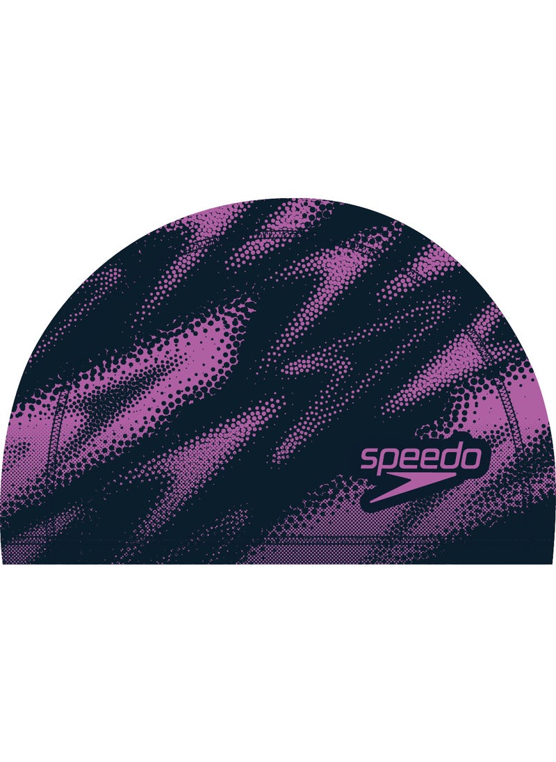 speedo Boom Ultra Pace Swimming Cap Purple  - Image 1