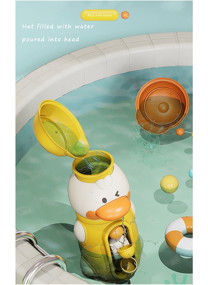 Generic - Set of 2 Kids Shower Bath Toys - Dynamic Spinning Water Wheel Bath Toy - Baby Shower Game - Shower Toys for Kids 1-3 Years Old - Image 1