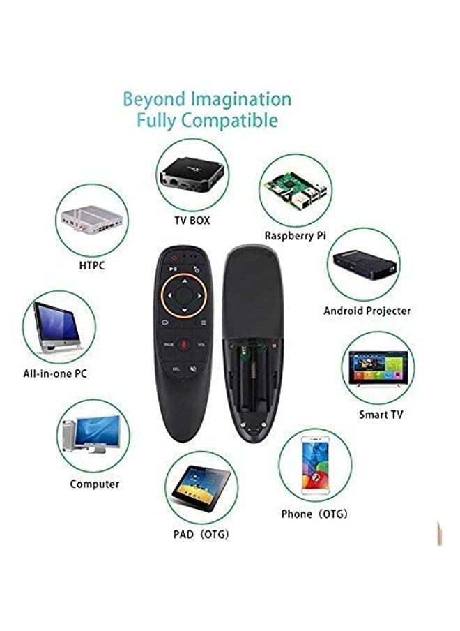 G10 Gyro Sensor Smart Remote Control Voice Control Wireless Air Mouse 2.4G RF with Microphone