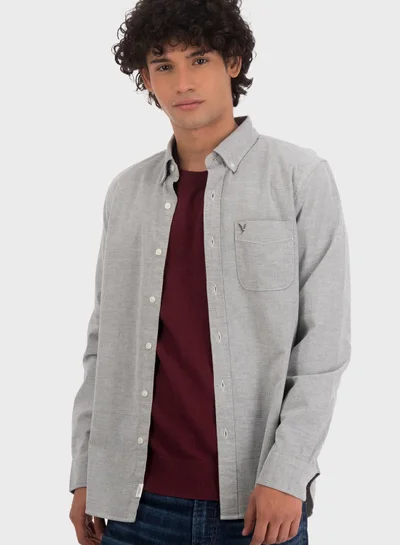 American Eagle Button Down Slim Fit Shirt