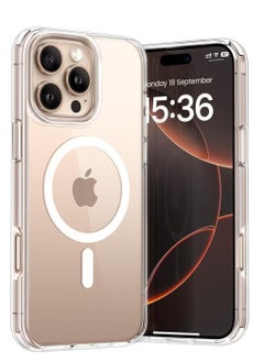 iPhone 16 Pro Clear Case with MagSafe, Clear Case with Magsafe Compatible for Apple iPhone 16 Pro 6.3"