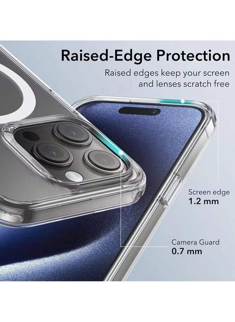 Generic - iPhone 16 Pro Clear Case with MagSafe, Clear Case with Magsafe Compatible for Apple iPhone 16 Pro 6.3" - Image 1