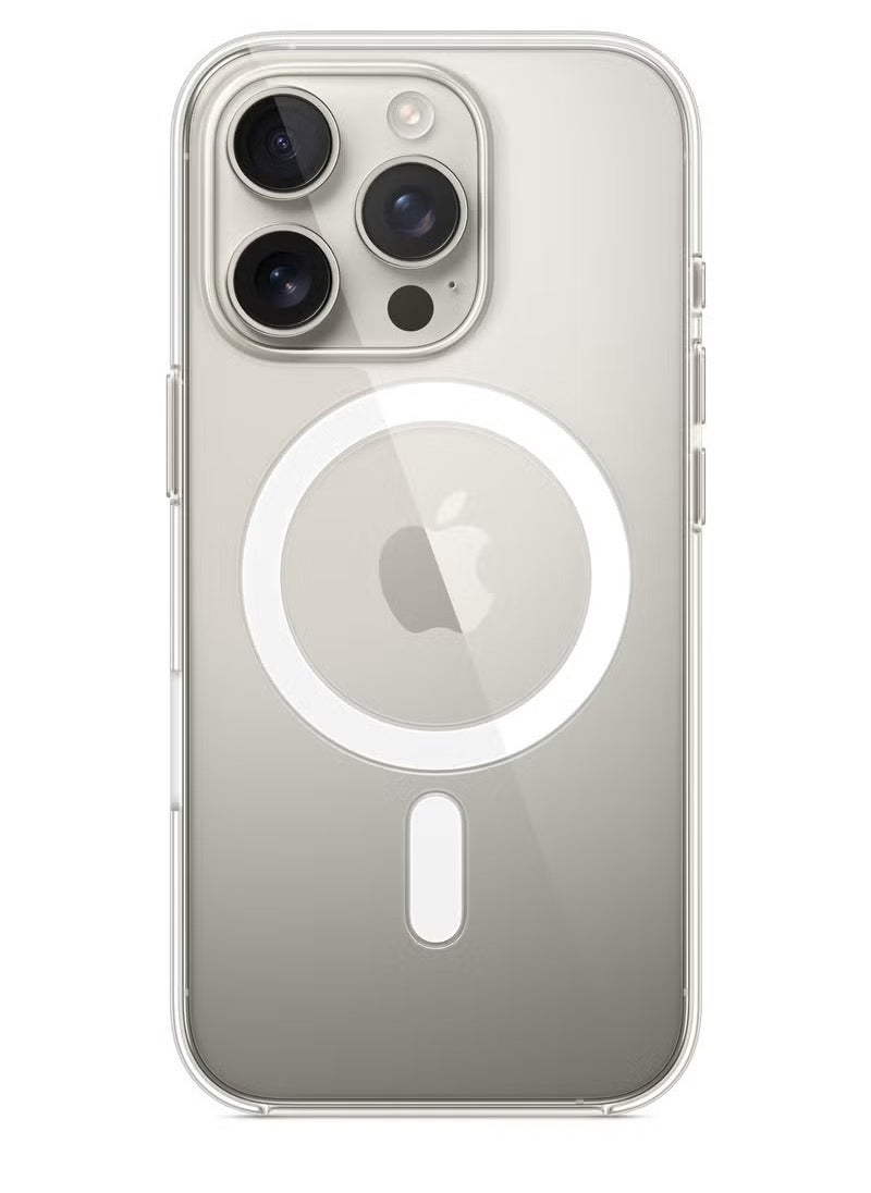 Generic - iPhone 16 Pro Clear Case with MagSafe, Clear Case with Magsafe Compatible for Apple iPhone 16 Pro 6.3" - Image 1