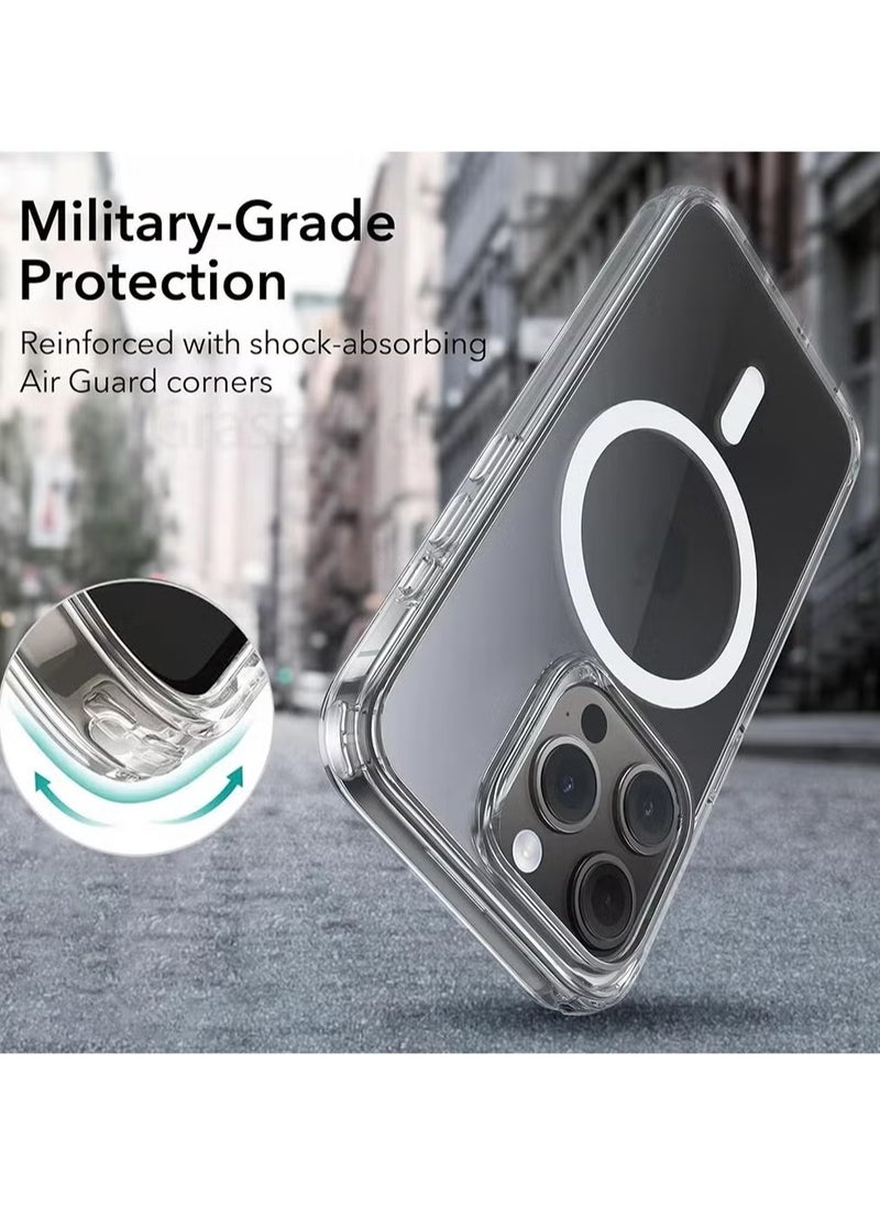Generic - iPhone 16 Pro Clear Case with MagSafe, Clear Case with Magsafe Compatible for Apple iPhone 16 Pro 6.3" - Image 1