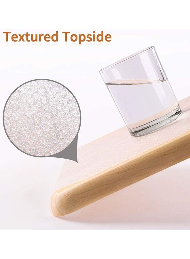 Arabest 2-Rolls Non-Adhesive Cupboard Cabinet Drawer Mat Clear 0.3*3m - Image 2