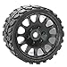 Powerhobby Raptor Belted Monster Truck RC TiresWheels w 17mm Hex 4 Sport Compound FITS Arrma Outcast Kraton Talion Notorious Fazon Speed Run - Image 2