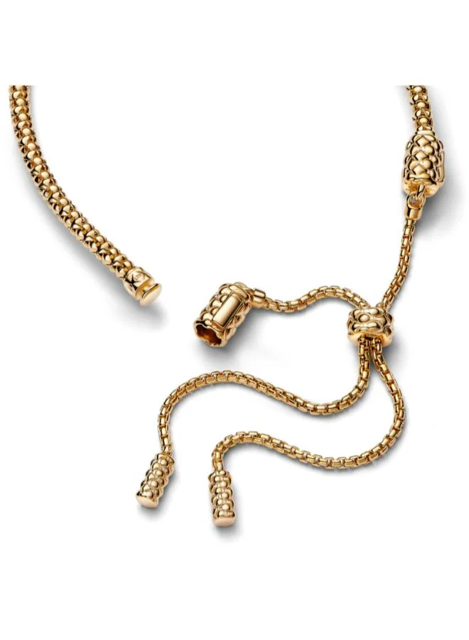 PANDORA Studded Chain Slider Bracelet