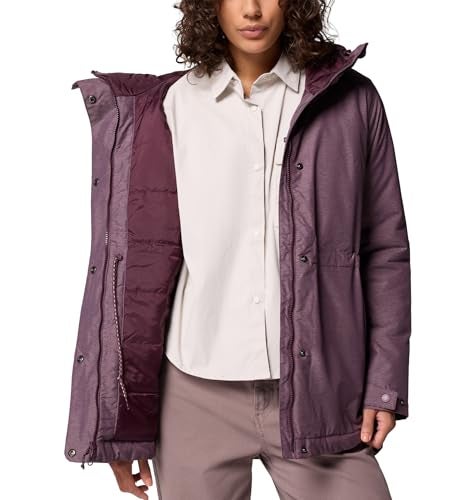 Columbia Womens Lillian Ridge Insulated Jacket, Moonvista, X-Small - Image 5