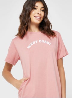 Ginger Graphic Night Dress  - Image 3