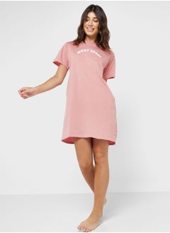 Ginger Graphic Night Dress  - Image 4