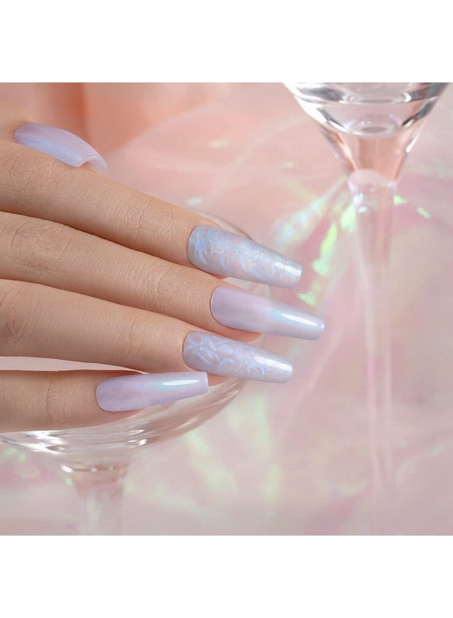 RARJSM Pearl Gel Nail Polish Glitter Drawing Gel Polish Shimmer Mermaid Nail Gel Soak Off Uv Gel For Salon Home Diy Manicure Use - Image 2