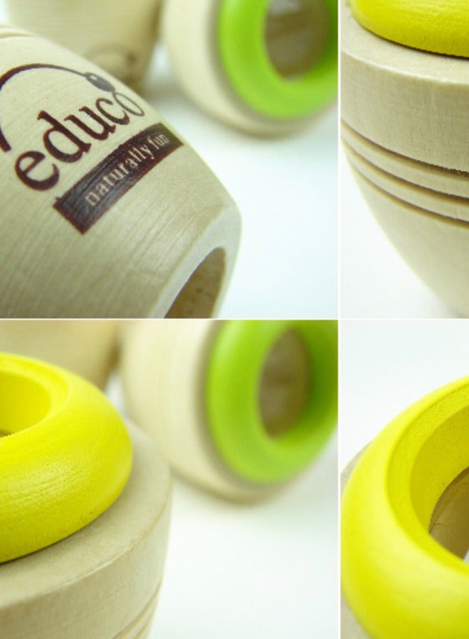 Kaleidoscope toys, children's toys, prisms, 2-pack wooden - Image 3