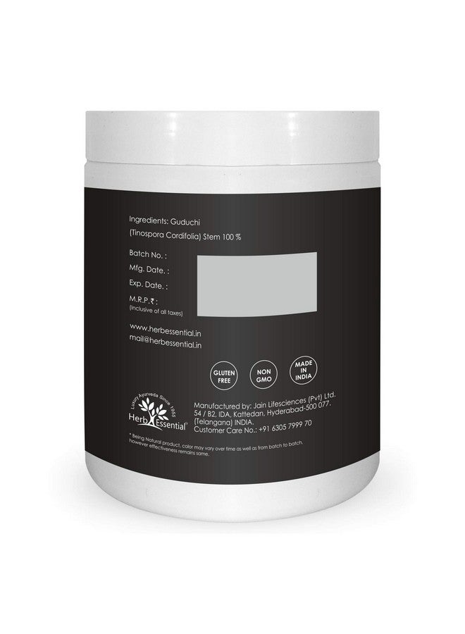Herb Essential Pure Guduchi | Tinospora Cordifolia | Giloy Powder Organic - 400g - Image 3