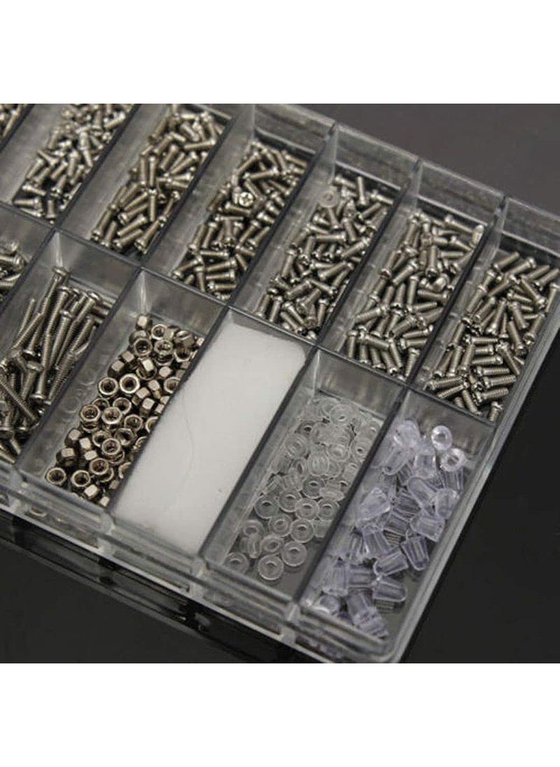 DIY Crafts DIY Crafts CTDIYHI23932 Micro Screws Set for Gadgets Camera Electronics Devices Mobile Laptop Screws Mini Screws Nail Nut Assortment  - Image 2
