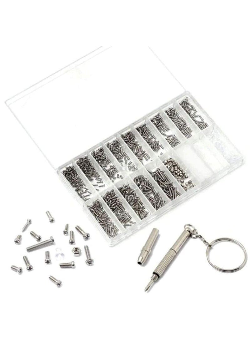 DIY Crafts DIY Crafts CTDIYHI23932 Micro Screws Set for Gadgets Camera Electronics Devices Mobile Laptop Screws Mini Screws Nail Nut Assortment  - Image 3