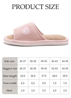 DUNISO Slippers for Women Memory Foam House Bedroom Slippers with Thick Sole Non-Slip Soft Slippers Open Toe Women's Bath Slipper House Sandals for Indoor & Outdoor  - Image 4